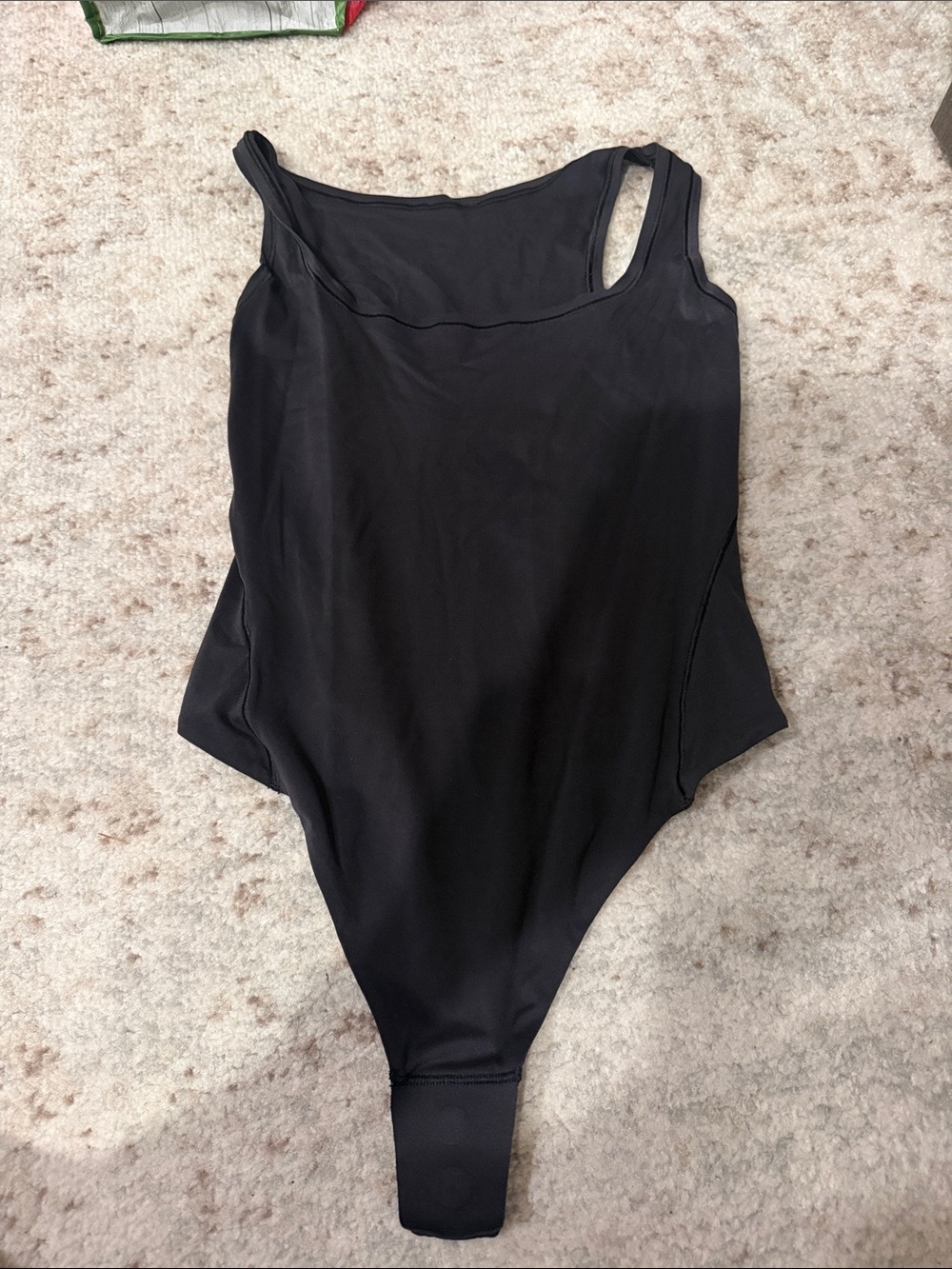 Lululemon Women’s Black One-Piece Bodysuit